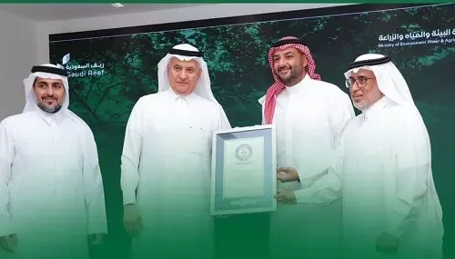 السعودية تدخل “غينيس” بأكبر مزرعة مستدامة في العالم
