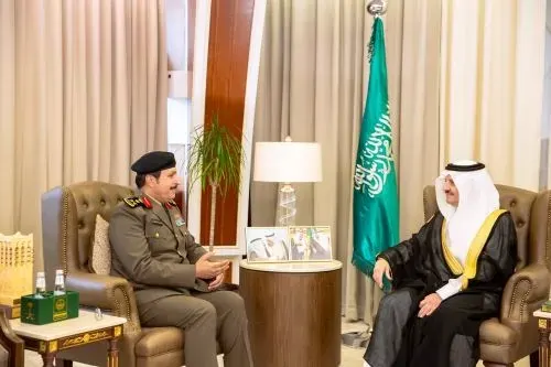 أمير الشرقية يستقبل مدير الأمن العام ويثمّن دور رجال الأمن في حماية الوطن