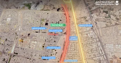 لمدة 3 أشهر.. تعديلات مرورية في طريق أبو حدرية