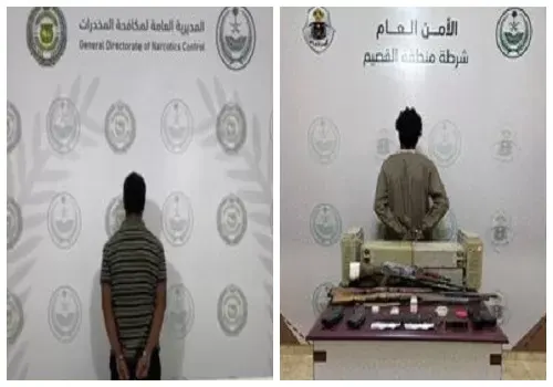 في القصيم والجوف.. ترويج حشيش وإمفيتامين وسرقة كابلات و مواد صحية