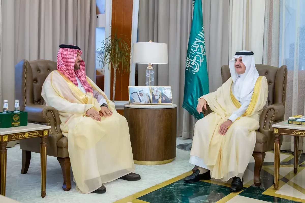 أمير الشرقية يستقبل رئيس لجنة المقاولين باتحاد الغرف