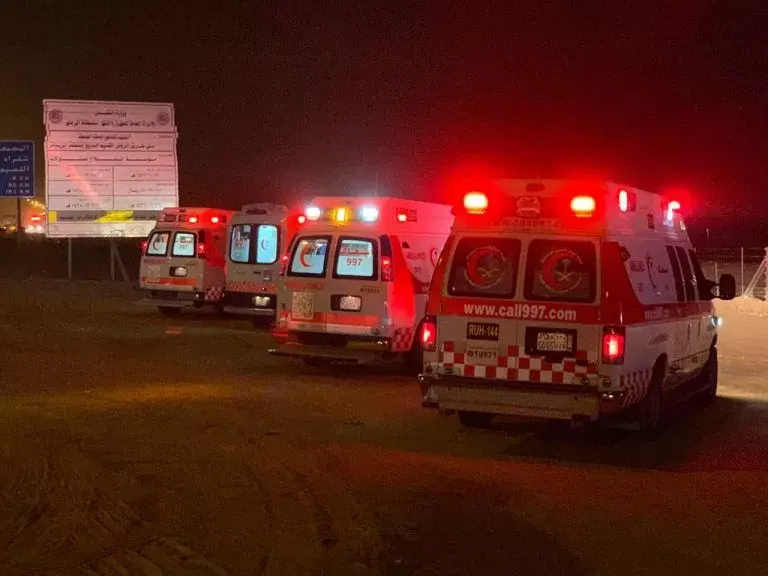 إصابة 5 أشخاص في تصادم على طريق العقيق – الباحة