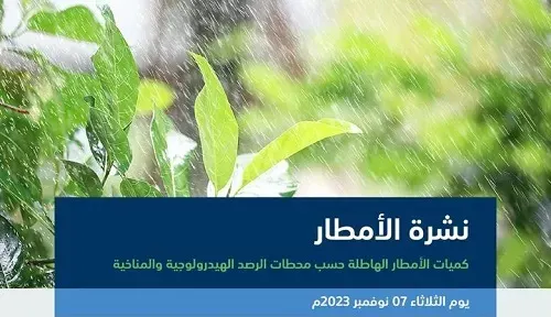 مكة تعاود صدارة المناطق في كميات هطول الأمطار بـ 56.3 ملم