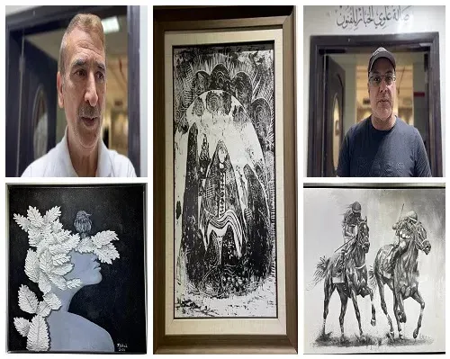 شاهد] 71 تشكيلياً في القطيف يختارون الصعب في 90 لوحة