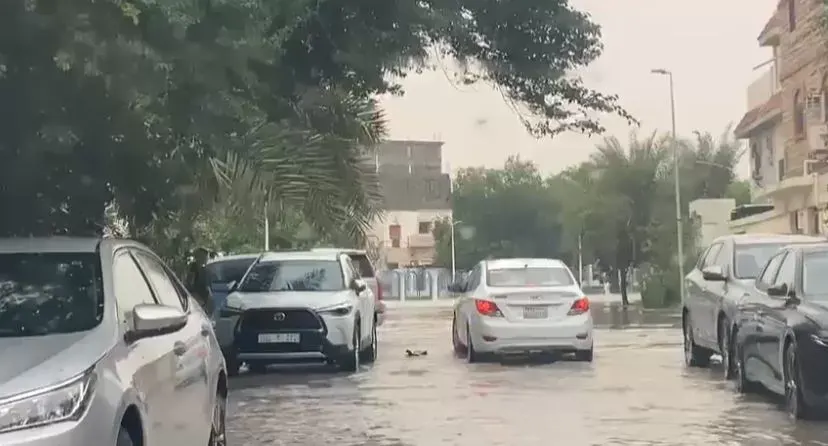 “وسميّ” القطيف.. تأخر.. ثم أرعدَ وأبرق.. فأغرق
