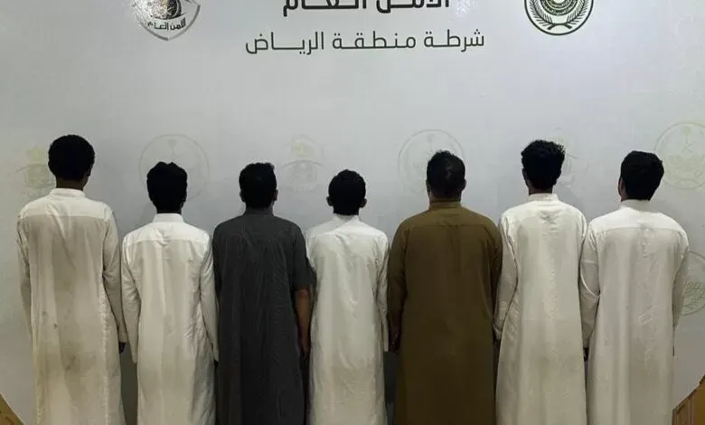 ضبط 7 مخالفين يمنيين لامتهانهم التسول فى الرياض
