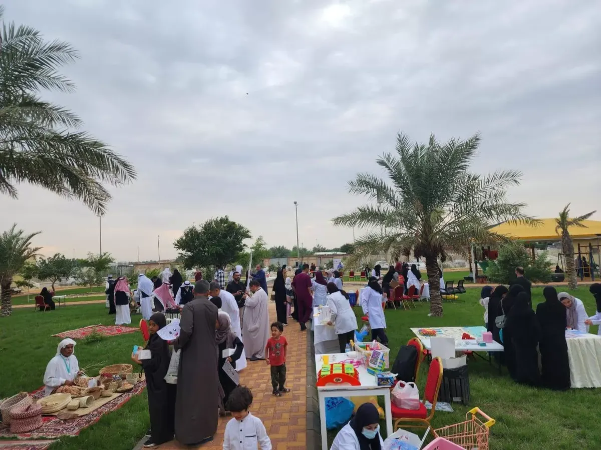 القطيف.. الهواء الطلق يجمع الأطفال في مستشفى الأمير محمد