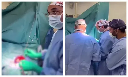 صور] بلا تخدير.. استئصال ورم من مخ مريضة “مستيقظة”