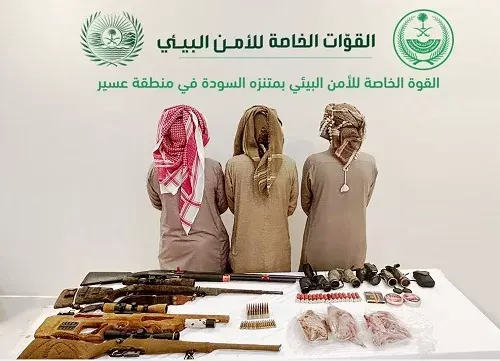 القبض على الثلاثي “السبيعي” بتهمة اصطياد الحجل العربي