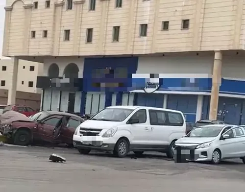 القطيف.. حادثان مروريان في حي الشاطئ