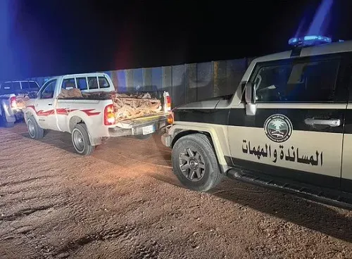 القبض على تاجري حطب في حائل