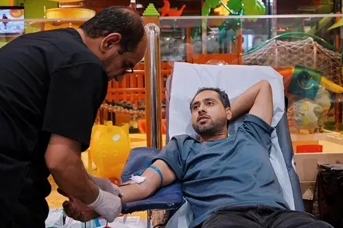 118 متبرعاً بالدم لبَّوا نداء لمركزي القطيف