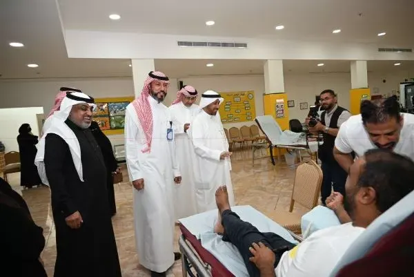 215 كيس دم حصيلة حملة “تاروت الخيرية” في 3 أيام
