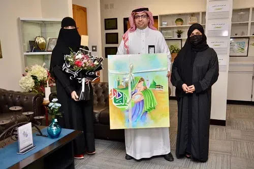 فن الفسيفساء و البوب و الديكوباج في “رابعة القطيف”