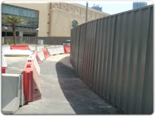 “الشؤون البلدية”: دليل لاستخدام الحواجز المؤقتة في أوقات العمل