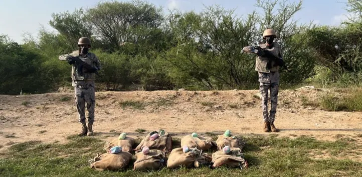 جازان.. حرس الحدود يحبط تهريب 160 كيلو قات