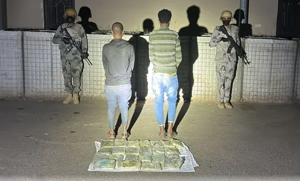 جازان.. حرس الحدود يحبط تهريب 24 كيلو حشيش