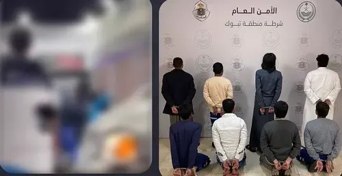 مشاجرة تبوك.. 8 متهمين في قبضة الأمن