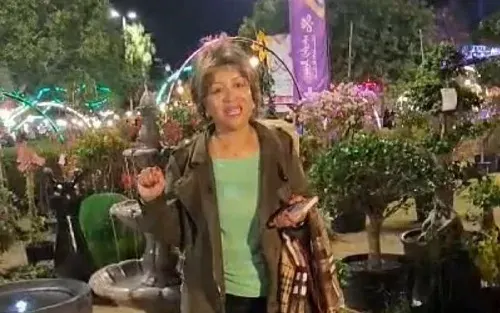 البحرينية هدى سالم لأهل سيهات: أحبكم..!
