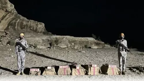 إحباط تهريب 22 ألف حبة مخدرة في عسير