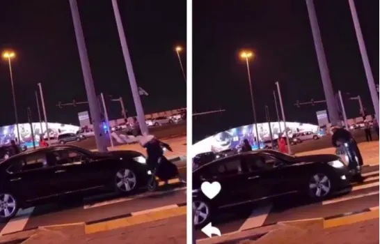 نجاة شاب سعودي من الدهس في قطر