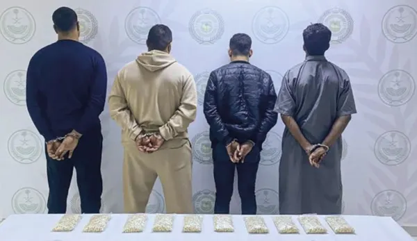 الشرقية.. سعوديان ومصريان يتاجران بـ 20 ألف حبة مخدرات