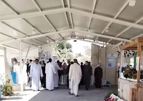 بعد تعافيها من حادث الرامس.. تاروت تشيع الطالبة آمنة الحيدر