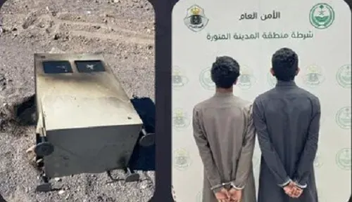 المدينة.. القبض على سعوديين أتلفا 5 أجهزة “ساهر”