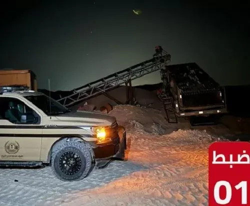 تم القبض.. مخالف للبيئة يستغل الرواسب في الرياض