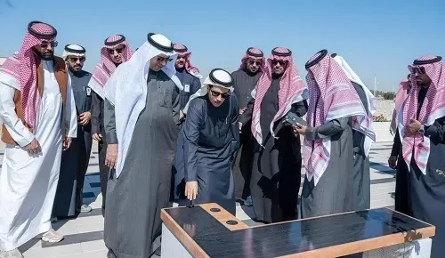 بينها السنبلة والربيع.. “الجبير” يدشن مشاريع في العليا و اللهابة و الرفيعة
