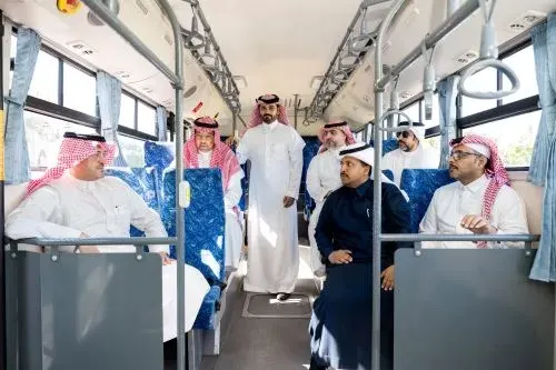 3 جهات تنفيذية تتابع استكمال مشروع حافلات الدمام والقطيف
