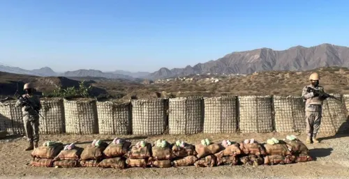 عسير.. إحباط تهريب حشيش وكمية ضخمة من الأقراص