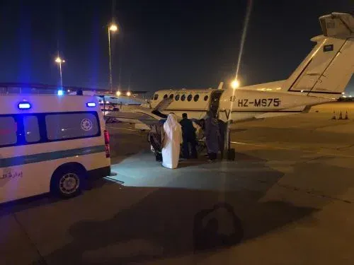 “الإخلاء الطبي” ينقل 3 مواطنين من الكويت للعلاج في المملكة