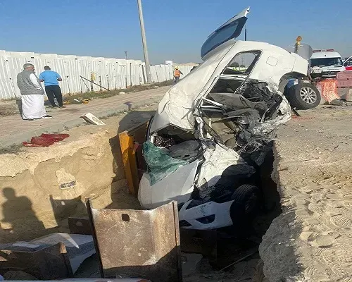 مأساة في الدمام.. حادث مرور يُنهي حياة أم و3 بنات