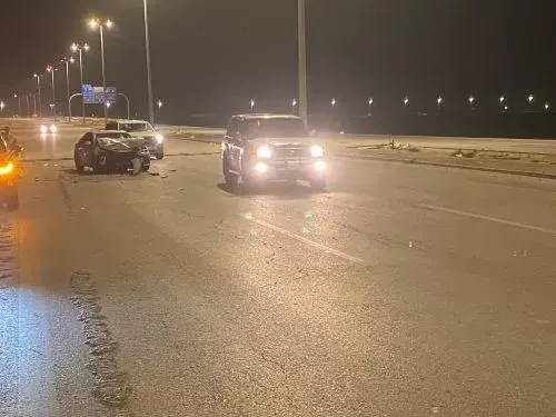 مطبة تحويلة طريق صفوى تؤسس منطقة حوادث