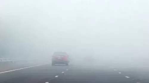 القطيف.. ليلة ضباب جديدة حتى الـ 8 صباحاً