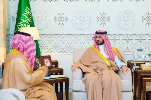 نائب أمير الشرقية يستقبل محافظ الهيئة العليا للأمن الصناعي