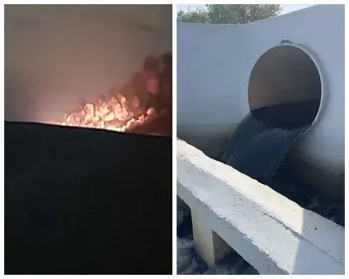 لغزان بيئيان غير قابلين للحل.. حرائق بر المطار وتلوث شاطيء سيهات