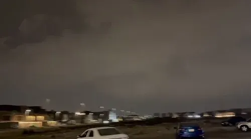 حالة مطرية عاصفة في القطيف