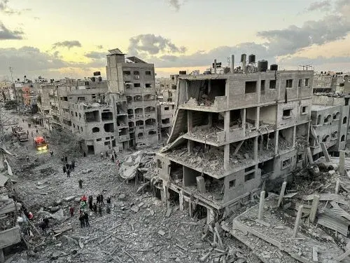 خلال عام.. 42 ألف شهيد و 97 ألف جريح في غزة