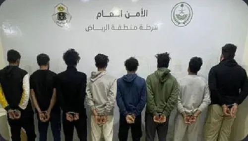 الرياض.. سقوط حرامية السيارات و مواد البناء و سلب المارة