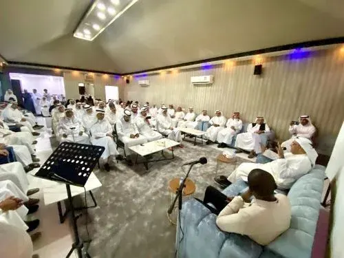عبدالله بيلا ومحمد الحرز في ضيافة ابن المقرب