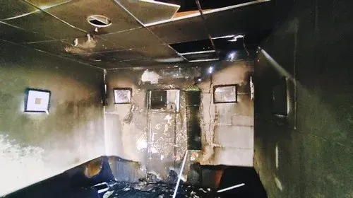 الكويكب.. حريقان في مكان واحد خلال 24 ساعة