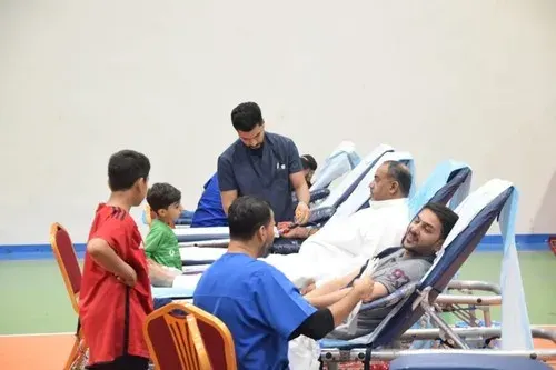 في 24 ساعة.. الخويلدية تدعم مركزي القطيف بـ 161 كيس دم