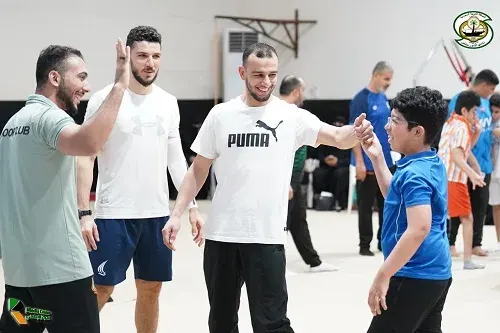 ختام البرنامج الرياضي لذوي الاحتياجات الخاصة في نادي النور
