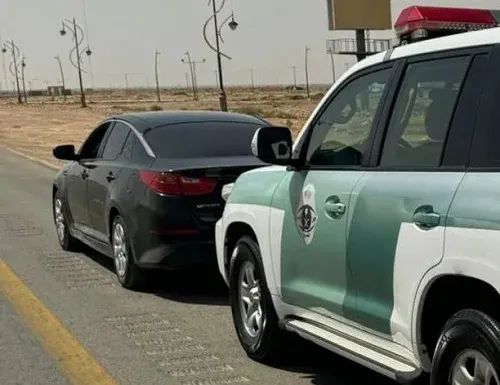 إحالة مفحط في رفحاء إلى الهيئة المرورية