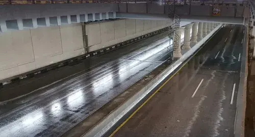 فتح أنفاق طريق الملك فهد بالدمام وعودة انسيابية الحركة المرورية