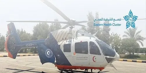 الشرقية.. نقل مصاب في حادث و آخر بأزمة قلبية بالإسعاف الجوي