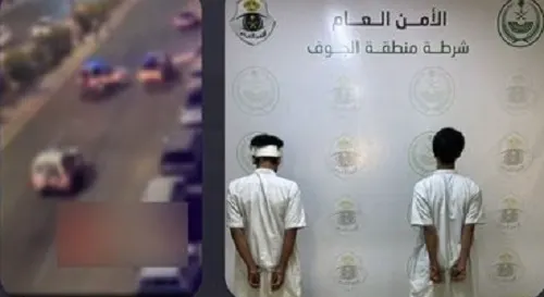 القبض على مفحطَيْ القريات
