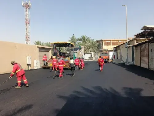 صيانة 40 ألف متر مربع لتأهيل شوارع الأوجام
